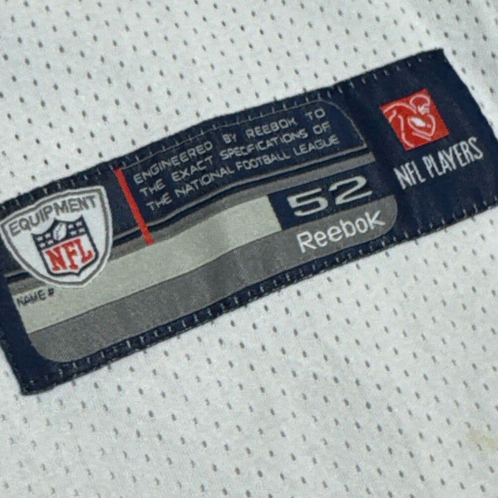 Y2K Drew Brees Jersey New Orleans Saints White Reebok NFL Football Sz 52 - Picture 4 of 6